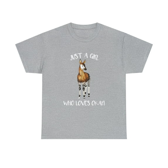 Just A Girl Who Loves Okapi Tshirt