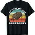 thumbnail image 1 of Just A Girl Who Loves Rollie Pollies Isopod Entomologist T-Shirt, 1 of 4