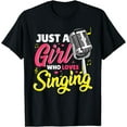 thumbnail image 1 of Just A Girl Who Loves Singing Woman Musicals T-Shirt, 1 of 3