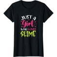 thumbnail image 1 of Just A Girl Who Loves Slime T-Shirt, 1 of 3
