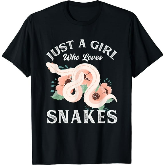 Just A Girl Who Loves Snakes T-Shirt