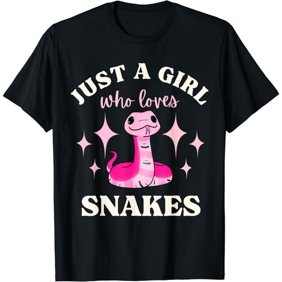 Just A Girl Who Loves Snakes T-Shirt