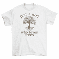 thumbnail image 1 of Just A Girl Who Loves Trees T-Shirt Women Unisex, 1 of 2