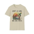 thumbnail image 1 of Just A Girl Who Loves Turtles, Gildan Unisex T-Shirt, Graphic Tee, S-3XL, 1 of 3