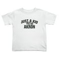 thumbnail image 1 of Just A Kid from Akron Ohio Cute Toddler T-Shirts for Boys Girls (White, Youth XL), 1 of 5