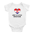thumbnail image 1 of Just A Little Croatian Cute Baby Clothing Bodysuits, 1 of 5