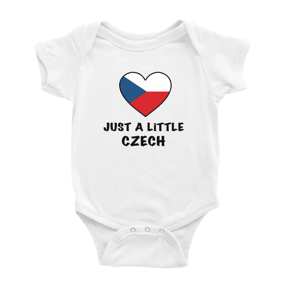 Just A Little Czech Cute Baby Bodysuit For Boy Girl Baby Clothes