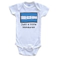 thumbnail image 1 of Just A Little Honduran Funny Cute Honduras Flag Baby Bodysuit, 1 of 2