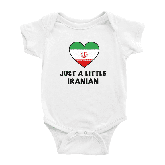 Just A Little Iranian Funny Baby Bodysuit For Boy Girl