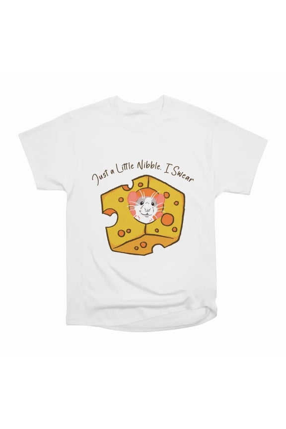 Just A Little Nibble I Swear T-Shirt Tee Gift For Him Merch For Her Apparel For Friend