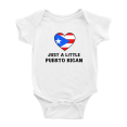 thumbnail image 1 of Just A Little Puerto Rican Cute Baby Clothing Bodysuits For Boy Girl, 1 of 5