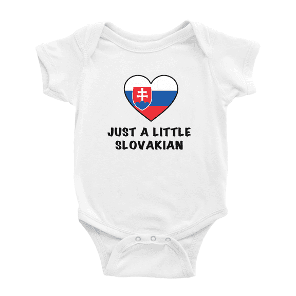 Just A Little Slovakian Cute Baby Clothing Bodysuits For Boy Girl