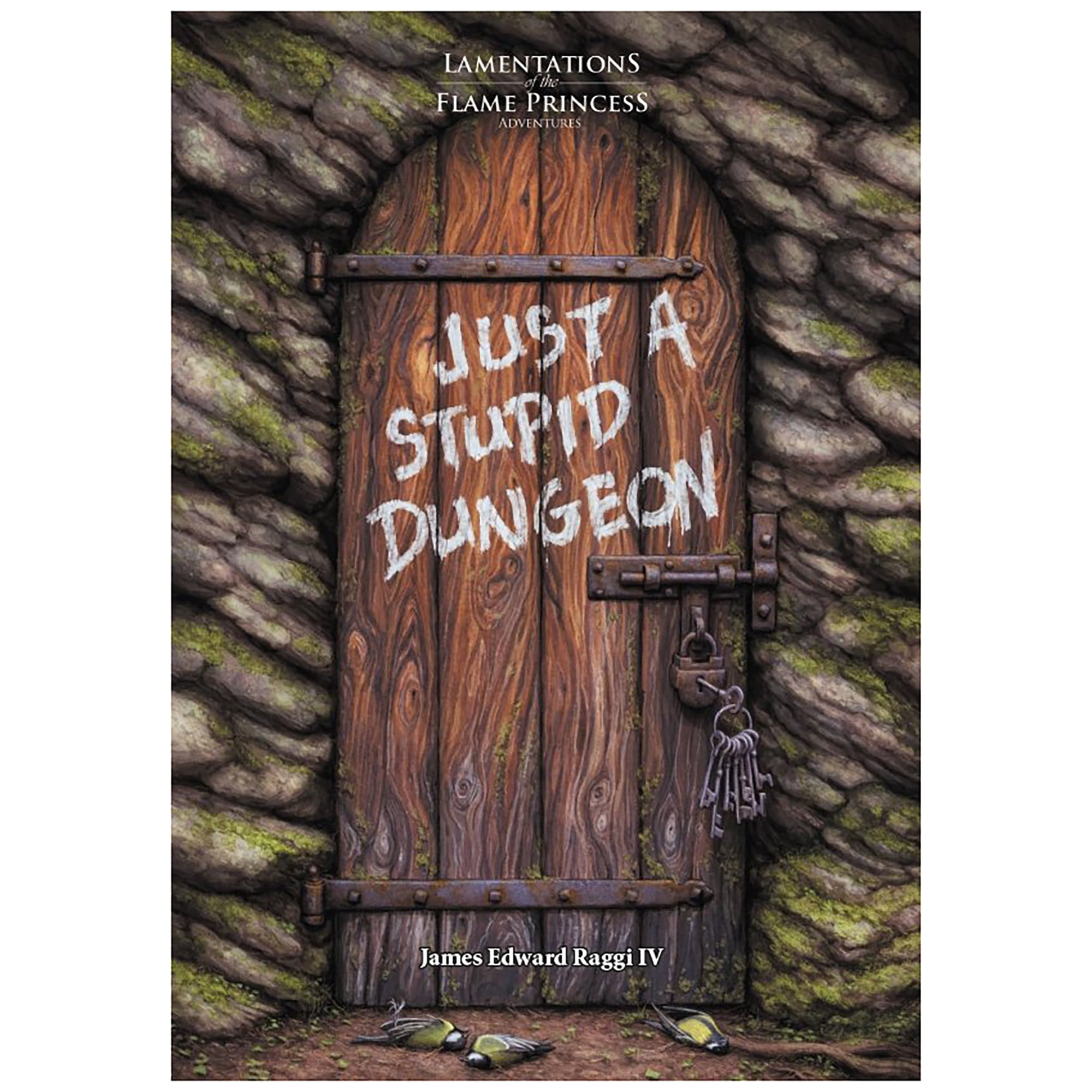 Just A Stupid Dungeon - RPG Booklet, 16 Pages, Black & White A5-Sized Booklet, Revenge & Betrayal, Lamentations Of The Flame Princess Roleplaying Game
