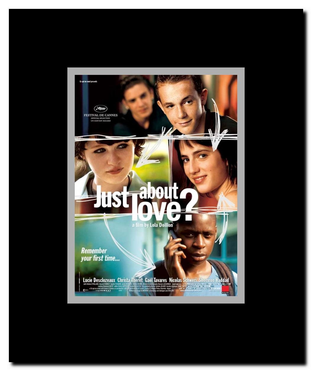 Just About Love? Framed Movie Poster