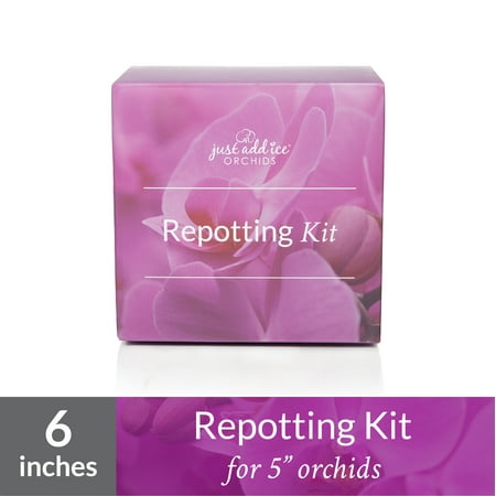 Just Add Ice Orchid Repotting Kit, Repot any 5" Orchid into 6" Pot
