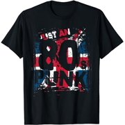 Just An 80s Punk British Flag T-Shirt