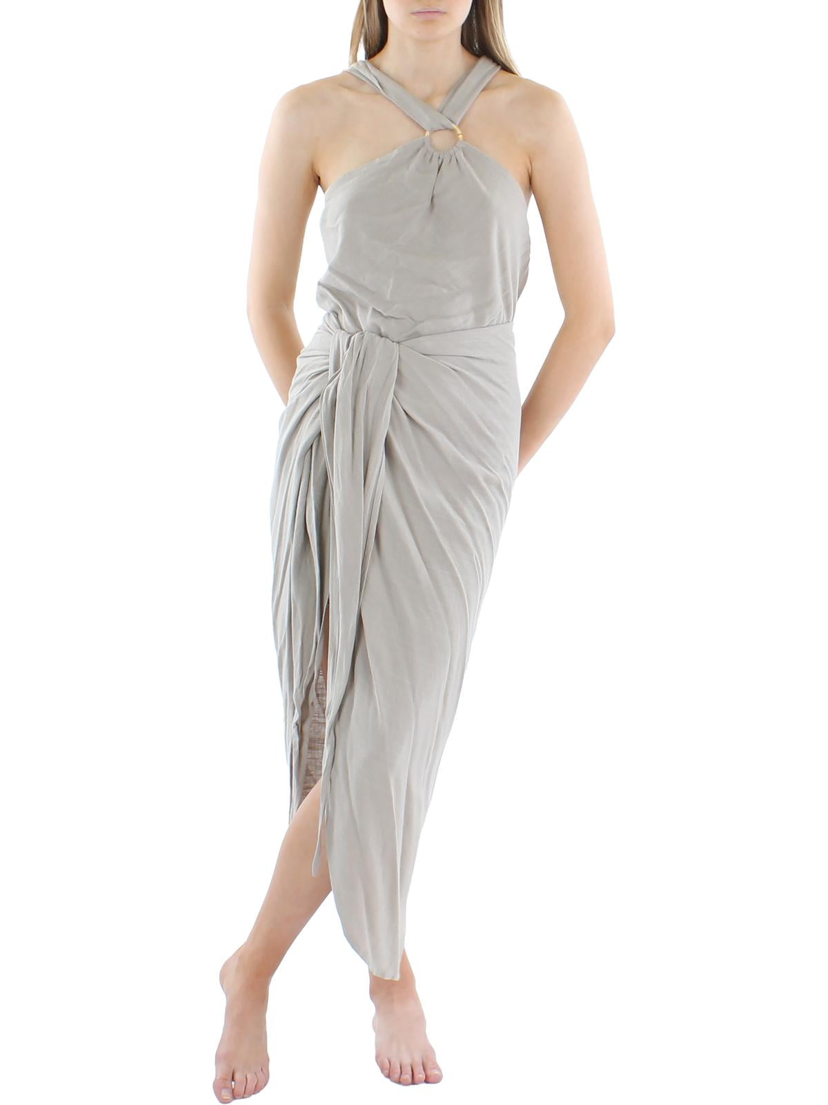 Just BEE Queen Womens Dash One Shoulder Dress CoverUp