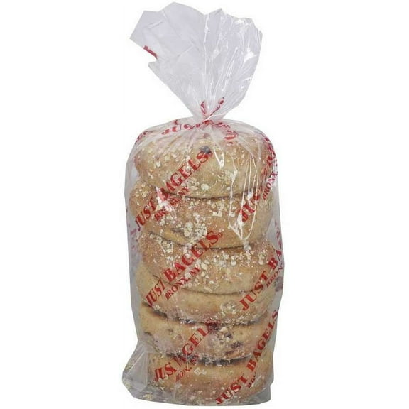 Just Bagels Multigrain Cranberry Bagel, 6 count per pack - 4 per case.
