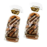 Just Bagels - Pumpernickel Bagels - 12 Count (2 six packs), 24oz Bag - Non-GMO - All Natural - NY Bagels