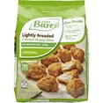 thumbnail image 1 of Just Bare Fully Cooked Lightly Breaded Chicken Breast Bites 1.5 lb, 16g of Protein, Serving Size 3 Ounces, 1 of 12