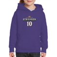 thumbnail image 1 of Just Be Royal Stronger Hoodie Juniors -Image by Shutterstock,  Small, 1 of 4