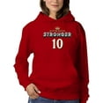 thumbnail image 1 of Just Be Royal Stronger Hoodie Women -Image by Shutterstock, Female Small, 1 of 4