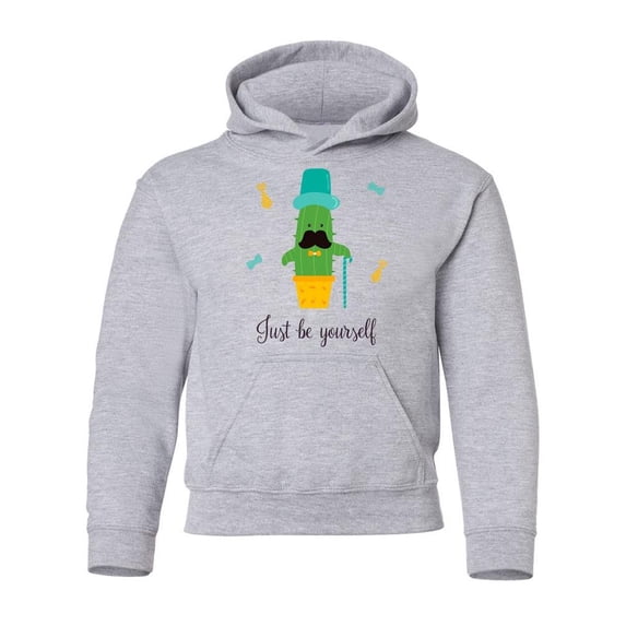 Just Be Yourself, Cactus Hoodie Juniors -Image by Shutterstock, Medium