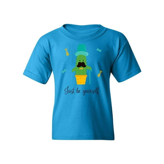 Just Be Yourself, Cactus T-Shirt Juniors -Image by Shutterstock,  x-Large