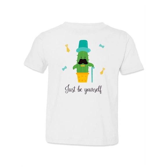Just Be Yourself, Cactus T-Shirt Toddler -Image by Shutterstock, 3 Toddler