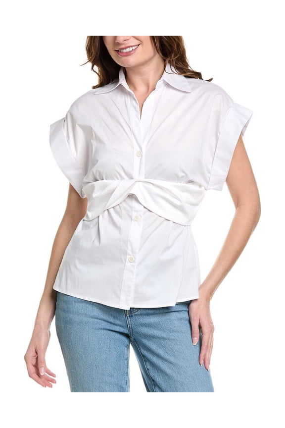 womens Elliot Top, xs, White