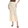 thumbnail image 1 of Just Bee Queen womens  Pele Midi Skirt, xs, White, 1 of 3