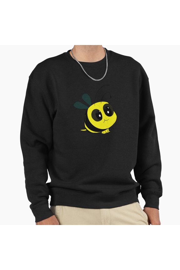 Just Bee You Bee Kind Inspirational Pun Retro Aesthetic Graphic Vintage Unisex Sweatshirt G2380, Up to Size 5XL