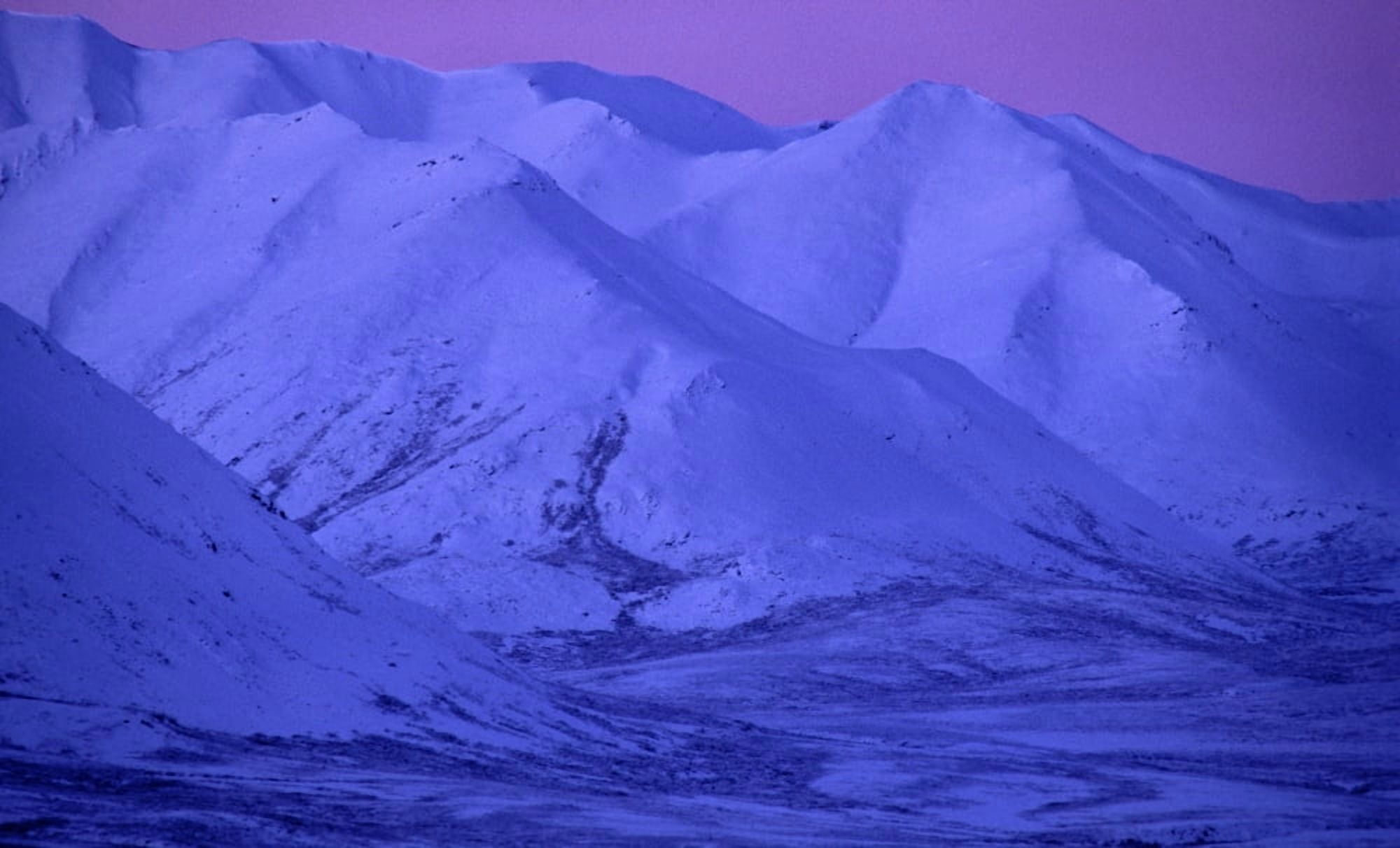 Just Before Sunrise At The Tombstone Valley On The Dempster Highway Yukon Canvas Art - Robert Postma Design Pics (19 x 12)