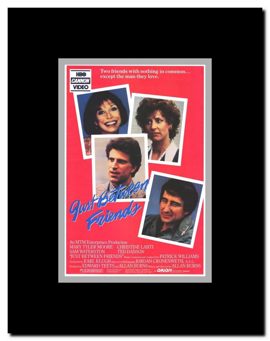 Just Between Friends Framed Movie Poster