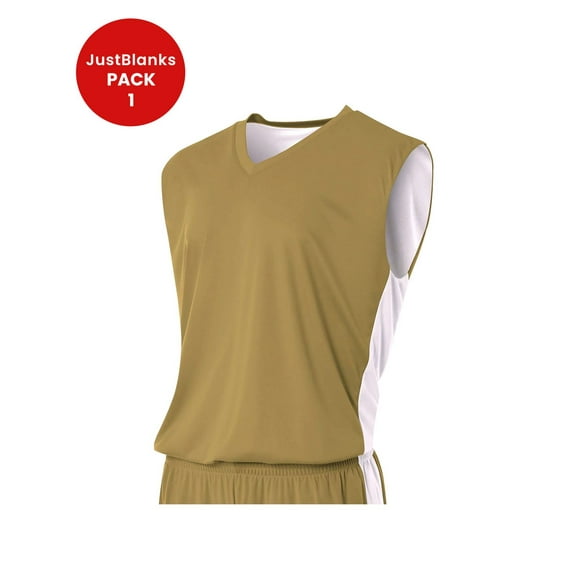 JustBlanks Mens Bodybuilding Reversible Sleeveless Muscle Workout Tank Top