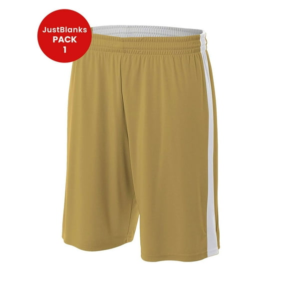 JustBlanks Mens 10 Inseam Lightweight Performance Basketball Athletic Shorts for Men
