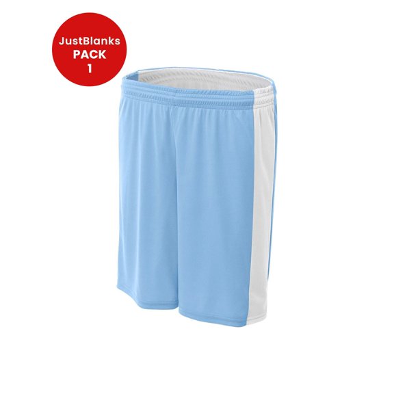 JustBlanks Womens Lightweight Reversible Running Shorts Moisture Control 8 Inseam Odor Resistant