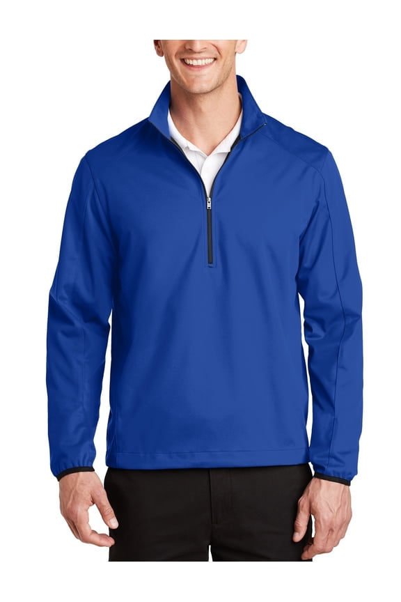 Active 1 2 Zip Soft Shell Jacket Water Resistant Breathable Mesh Lined