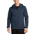 thumbnail image 1 of JustBlanks Active Hooded Soft Shell Jacket with Adjustable Hood Water Resistant Fabric, 1 of 1