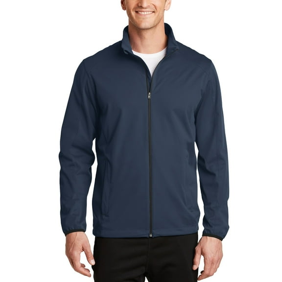 JustBlanks Mens Core Soft Shell Jacket Windproof Water Resistant Lightweight Fleece Lined Outerwear