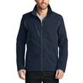 thumbnail image 1 of JustBlanks Mens Back Block Soft Shell Jacket with Microfleece Lining Water Resistant Windproof, 1 of 1