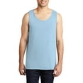 thumbnail image 1 of JustBlanks Garment Dyed Ring Spun Cotton Sleeveless Beach Wash Look Tank Top, 1 of 1