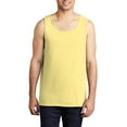 thumbnail image 1 of JustBlanks Garment Dyed Ring Spun Cotton Sleeveless Beach Wash Look Tank Top, 1 of 1