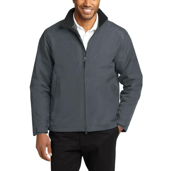 JustBlanks Challenger II Water Resistant Nylon Jacket with Fleece Lining Adjustable Features