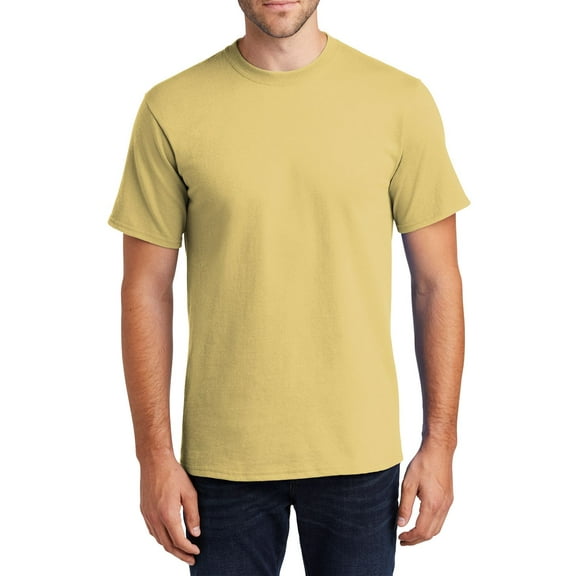 JustBlanks Classic Fit Cotton Blend Crewneck Short Sleeve T Shirt