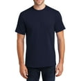 thumbnail image 1 of JustBlanks Classic Fit Cotton Blend Crewneck Short Sleeve T Shirt, 1 of 1