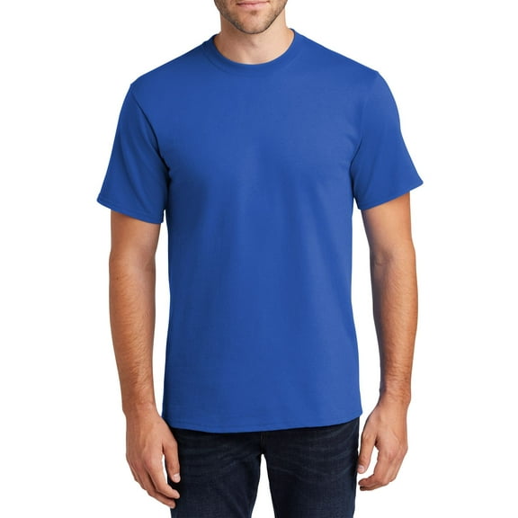 JustBlanks Classic Fit Cotton Blend Crewneck Short Sleeve T Shirt
