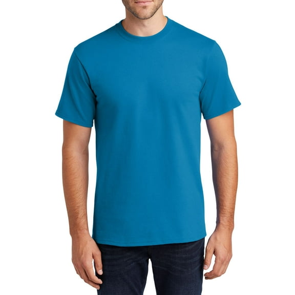 JustBlanks Classic Fit Cotton Blend Crewneck Short Sleeve T Shirt