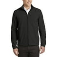 thumbnail image 1 of JustBlanks Mens Collective Soft Shell Jacket Water Resistant Stretch Fabric Zip Up Collar, 1 of 1