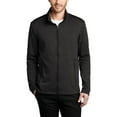 thumbnail image 1 of JustBlanks Striated Fleece Jacket Lightweight Warm Stretch Fabric with Full Zipper, 1 of 1